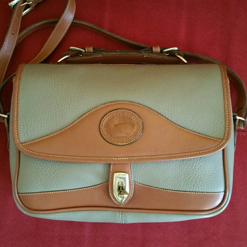 Vintage Dooney and Bourke Carrier Crossbody Purse